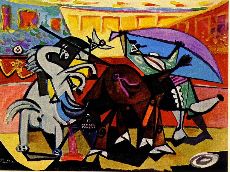 Picasso A bullfight 1934